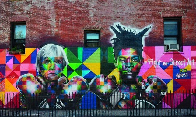 Œuvre de street art de la collection Anton Haas